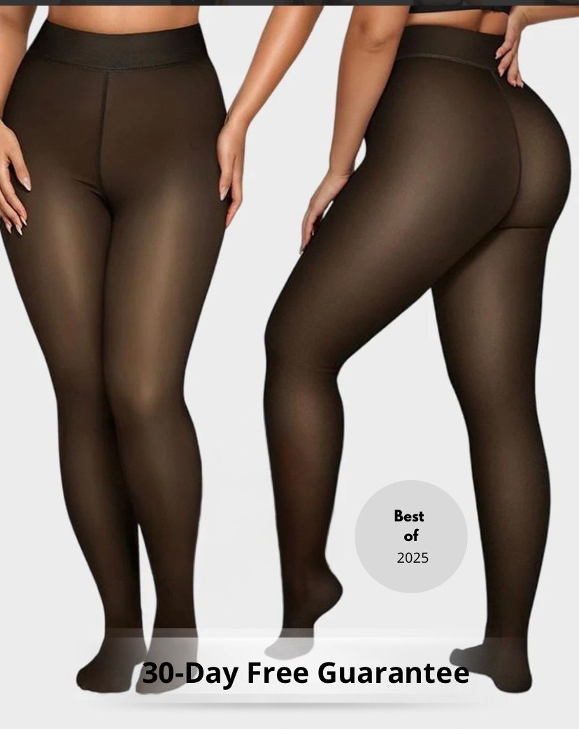 KauriVeil™ Fleece-Lined Tights — Warm like fleece. Looks like skin.
