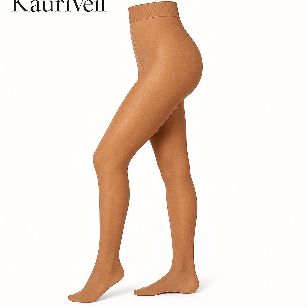 KauriVeil™ Fleece-Lined Tights — Warm like fleece. Looks like skin.