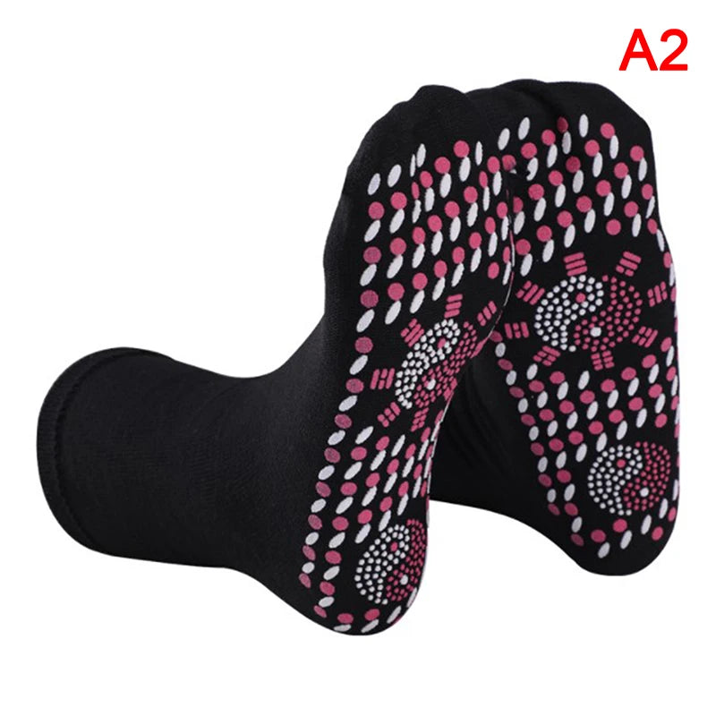 Heated Socks, Self Heating Socks For Men Women,Massage Anti-Freezing For Fishing Camping Hiking Skiing And Foot Warmer