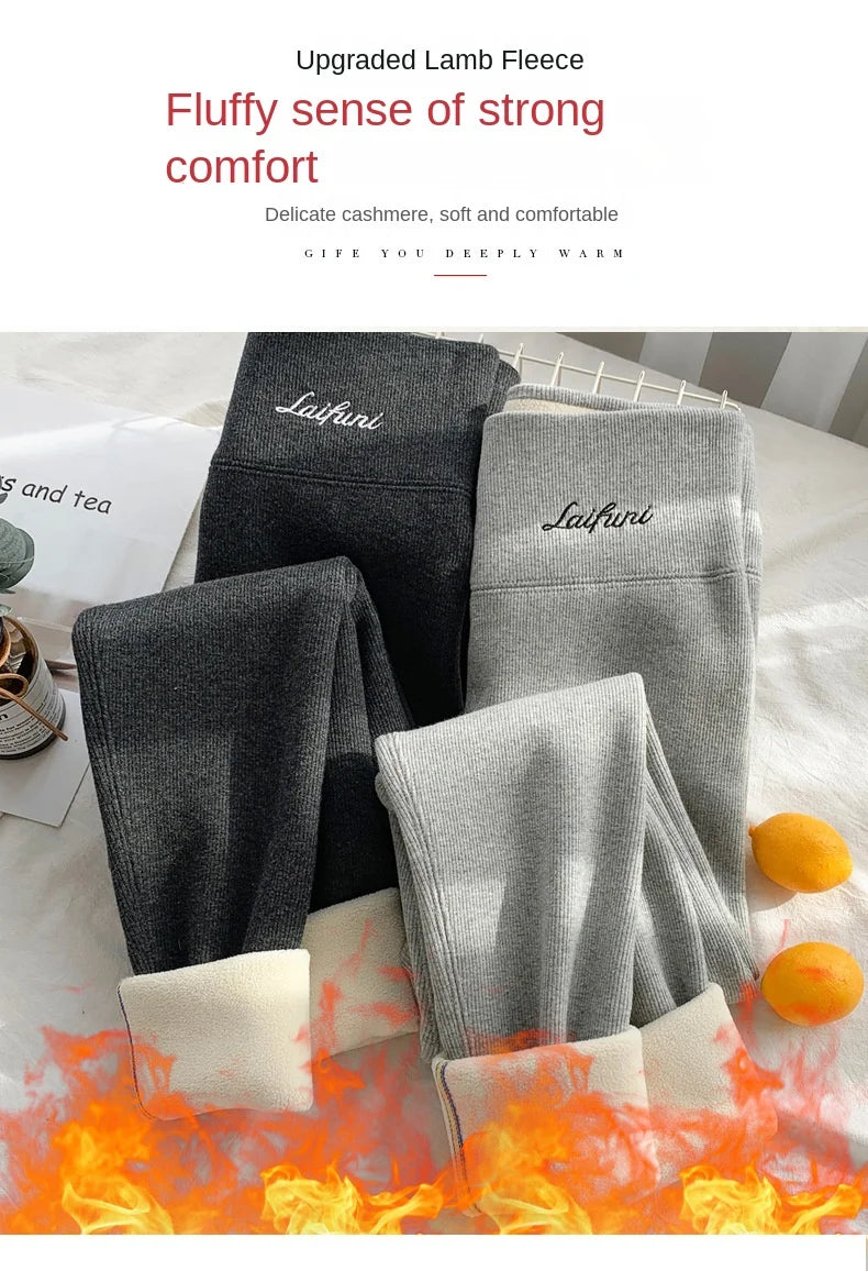 Winter Warm Leggings Women Sexy High Stretch Tight Leggings Casual High Waisted Thermal Pants Thick Leggings Sexy Girl Fitness