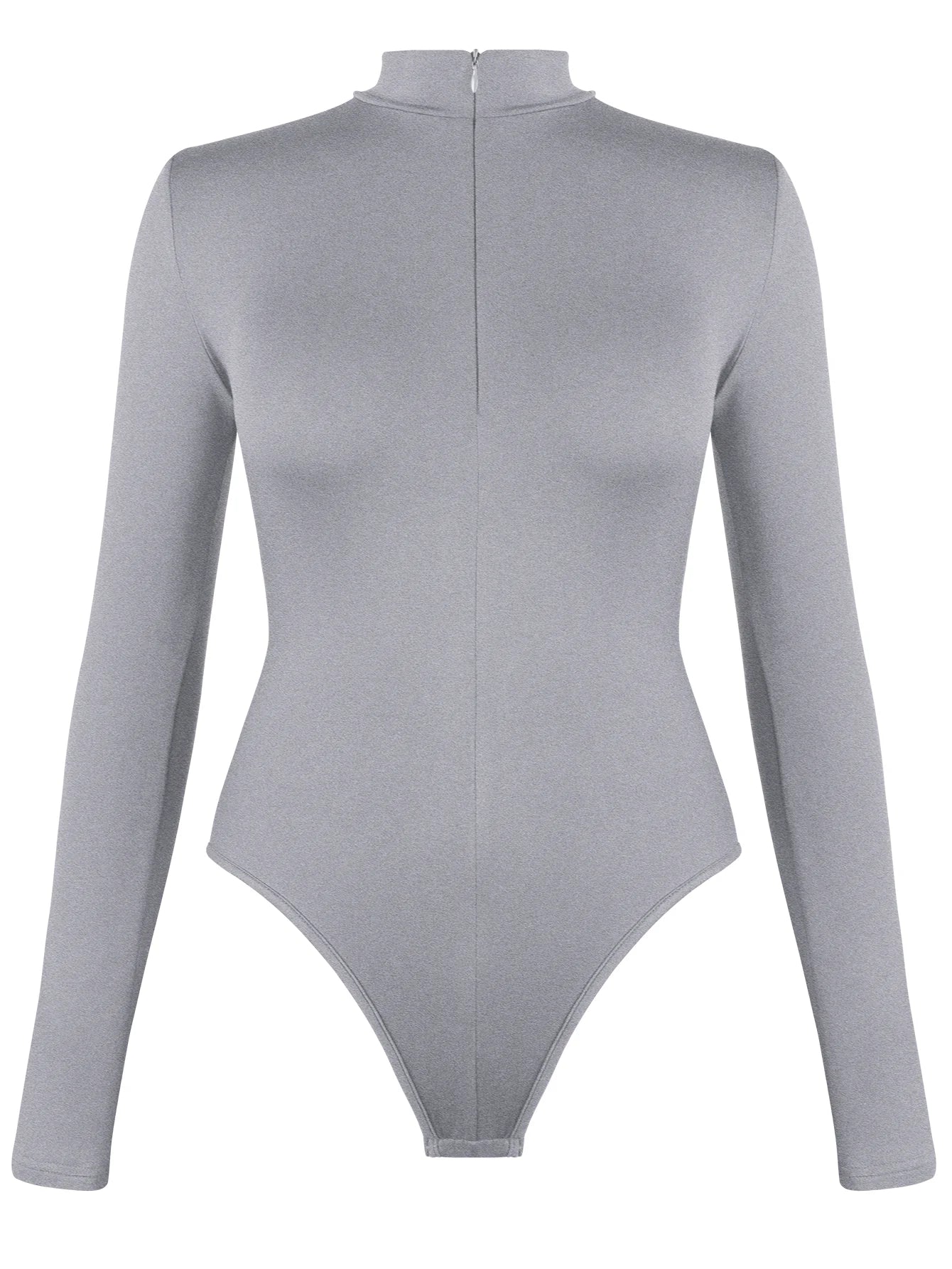Womens Compression Thermal Shirts Fleece Lined Long Sleeve Zip High Neck Slim Fit Bodysuit Tops for Winter Cold Weather