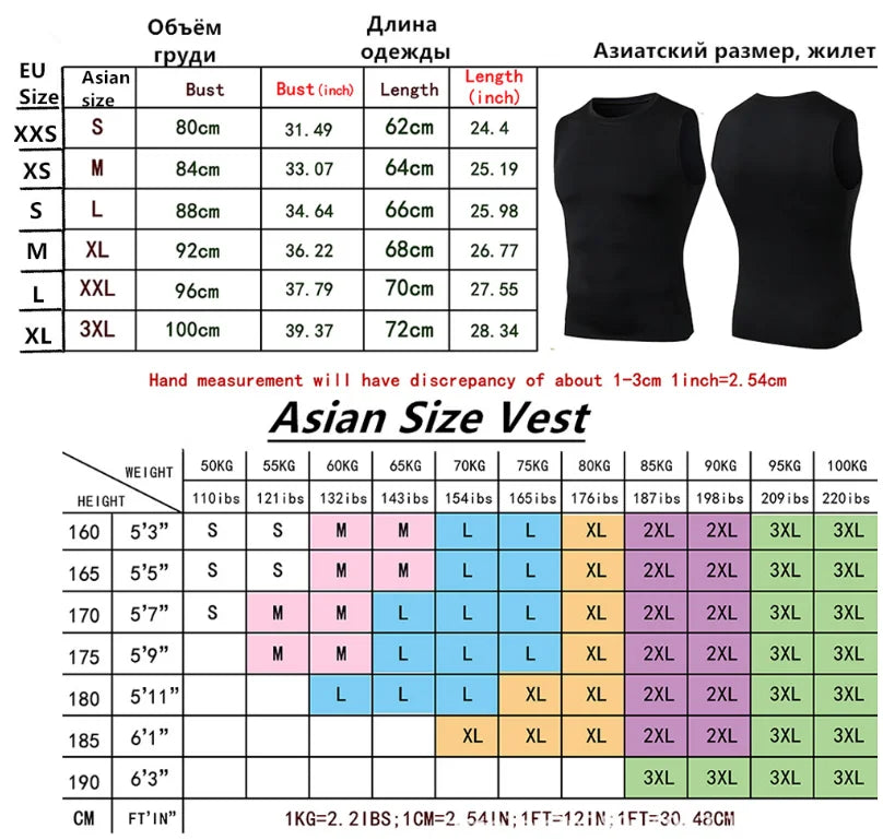 Compression Tank Tops Print Elasticity Gym wear Men Sleeveless Quick Drying Sportswear Fitness Bodybuilding Muscle Workout Vest