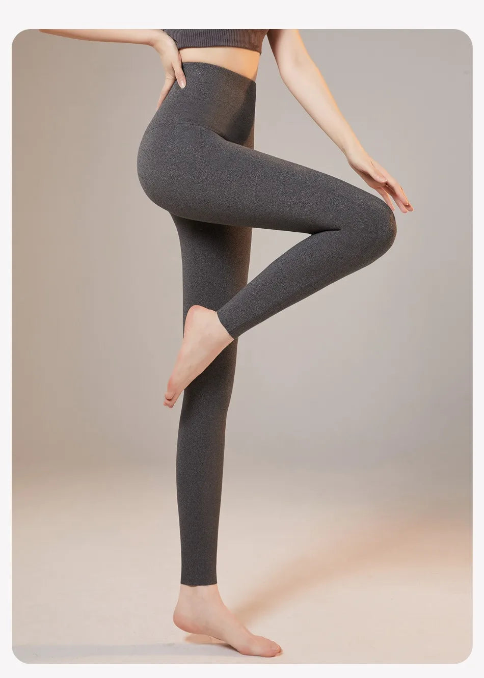 Double-sided Self-heating German Velvet Leggings 2025 Autumn Winter Thin Women&