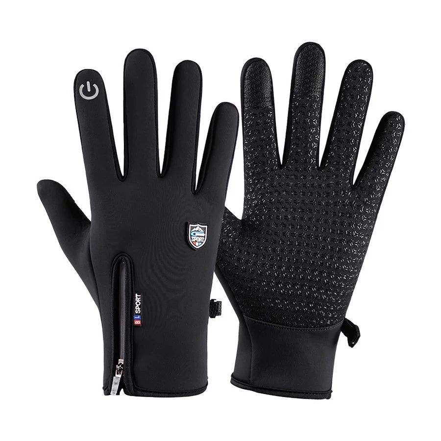 Winter Thermal Gloves for Men and Women, Touch Screen Fingers Waterproof Windproof Anti Slip Warm Gloves for Hiking Driving