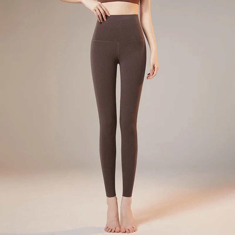 Double-sided Self-heating German Velvet Leggings 2025 Autumn Winter Thin Women&