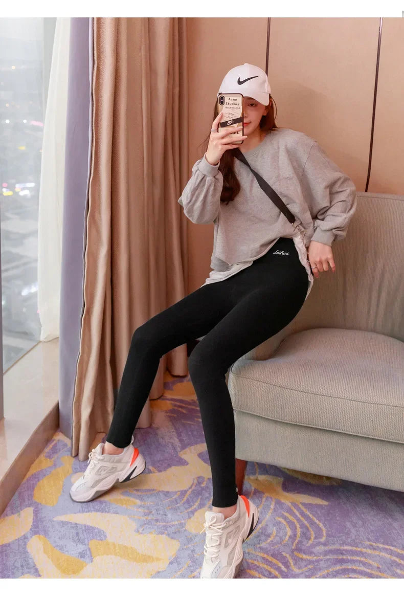 Winter Warm Leggings Women Sexy High Stretch Tight Leggings Casual High Waisted Thermal Pants Thick Leggings Sexy Girl Fitness