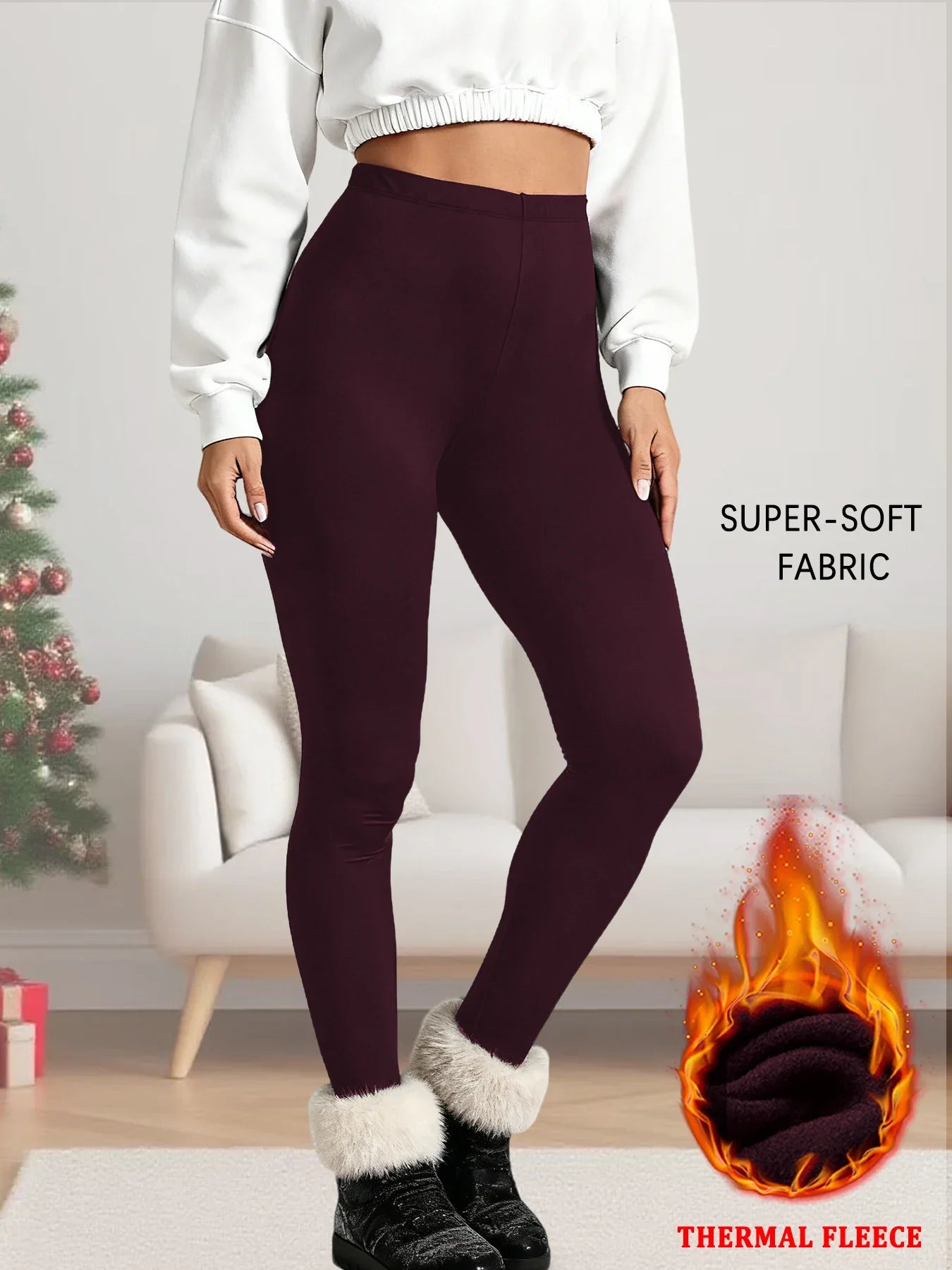 High Waist Yoga Warm Leggins Sports Tights Thermal Woman Running Pants Sexy Butt Lifting Leggings Push Up Panties Gym Fitness