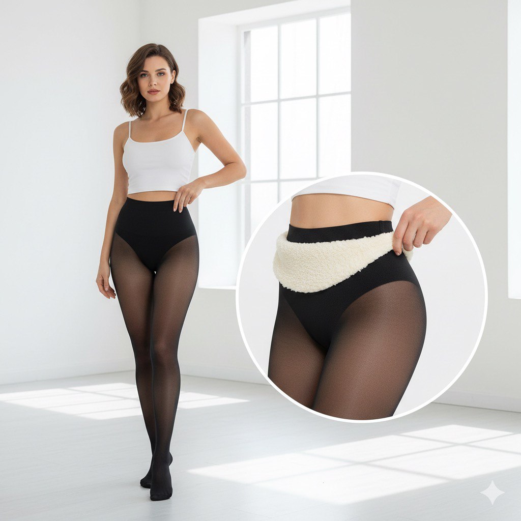 KauriVeil™ Ultra-Warming Skin-Effect Tights™ – Stay elegant even in the coldest winter