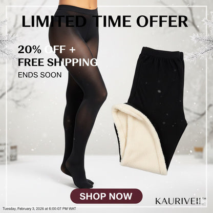 KauriVeil™ Ultra-Warming Skin-Effect Tights™ – Stay elegant even in the coldest winter