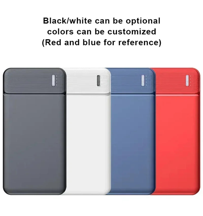 50000mAh Power Bank High Capacity 120W Portable Super Fast Charging External Battery Powerbank PD 20W For Multiple Device