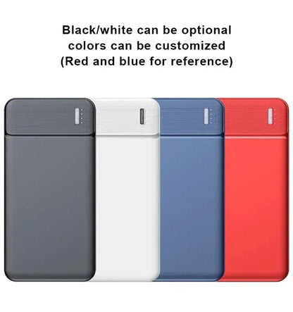 50000mAh Power Bank High Capacity 120W Portable Super Fast Charging External Battery Powerbank PD 20W For Multiple Device