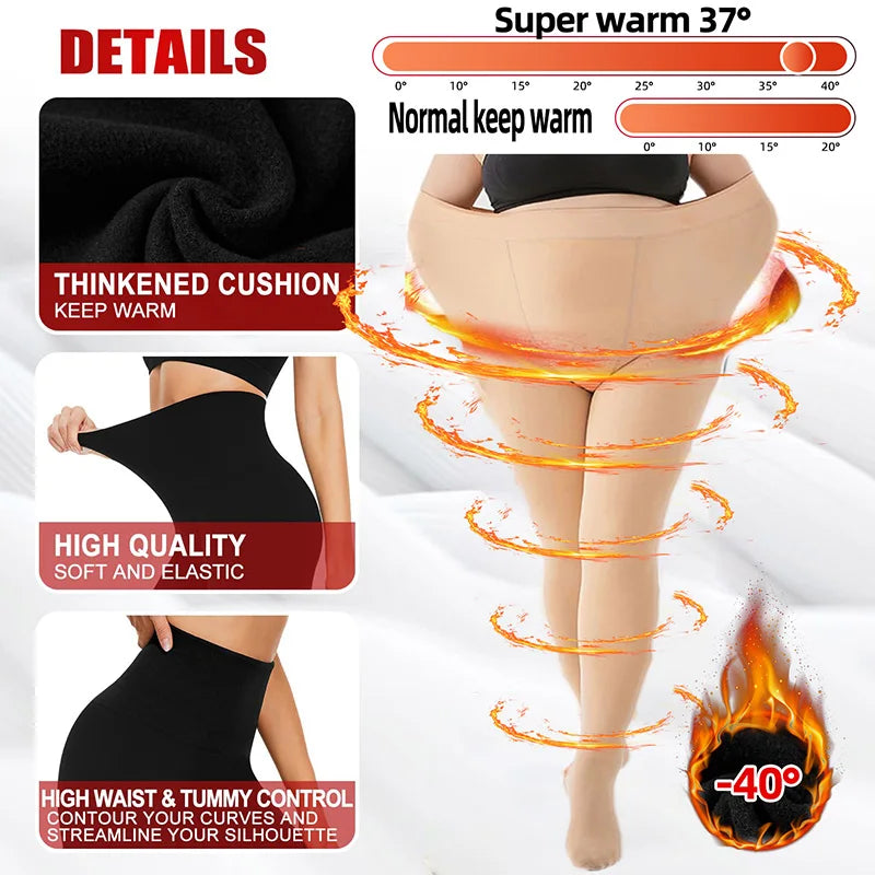 Winter Warm Leggings Women&