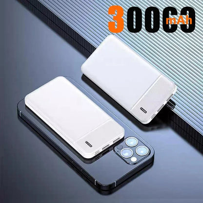 50000mAh Power Bank High Capacity 120W Portable Super Fast Charging External Battery Powerbank PD 20W For Multiple Device