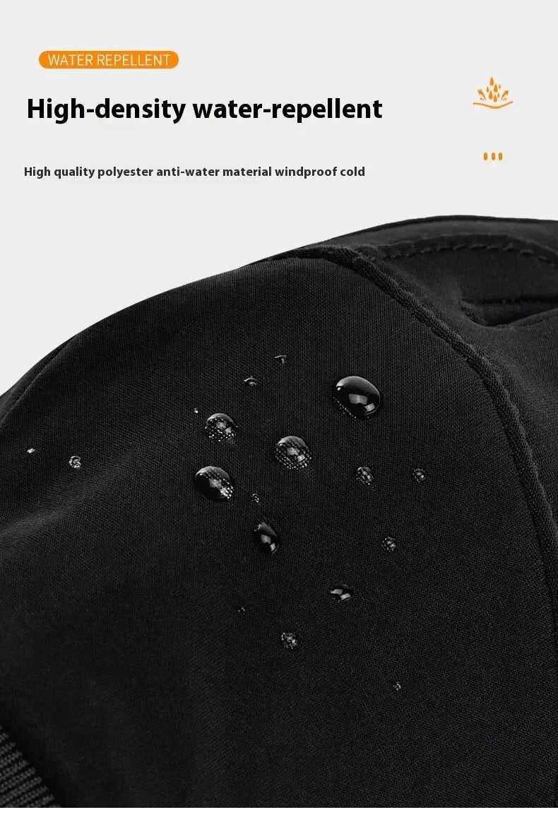 Thermal Touchscreen Cycling Gloves Windproof  Water-Resistant Winter Bike Gloves with Anti-Slip Grip