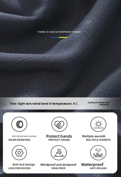 Waterproof Thermal Touch Screen Winter Gloves Thermal Windproof Warm Gloves Cold Weather Running Sports Hiking Ski Gloves