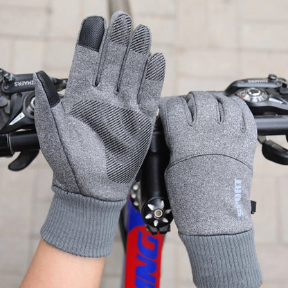 Touch Screen Waterproof Thermal Sport  Gloves Women Men Cycling Gloves ，Perfect for Running, Driving, Hiking, Walking, Working