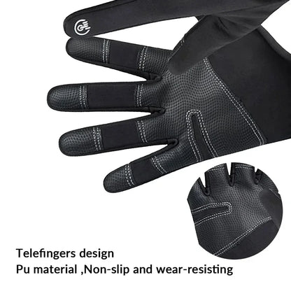 Winter Gloves Waterproof Thermal Touch Screen Thermal Windproof Warm Gloves Cold Weather Running Riding Sports Hiking Ski Gloves