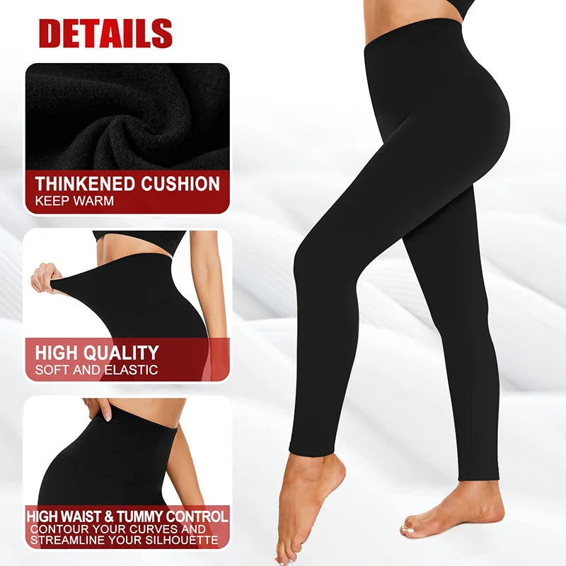Winter Warm Leggings Women&