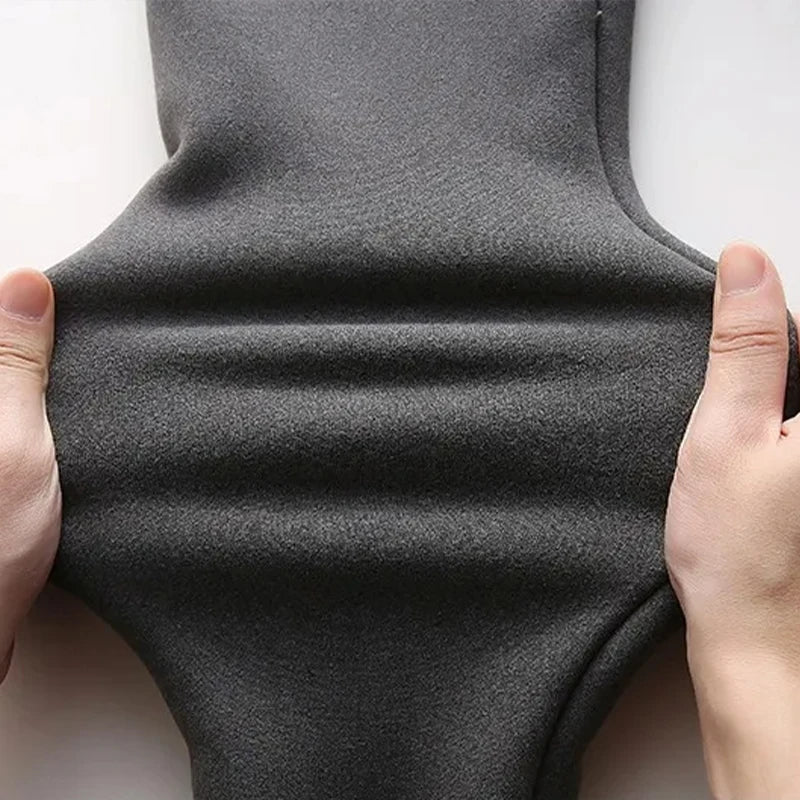 Thermal Leggings Women Winter Warm High Waist Simplicity Warm Pants Fashion Black Elasticity Autumn Velvet Comfortable Leggins