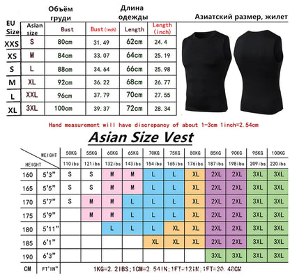 Compression Tank Tops Print Elasticity Gym wear Men Sleeveless Quick Drying Sportswear Fitness Bodybuilding Muscle Workout Vest