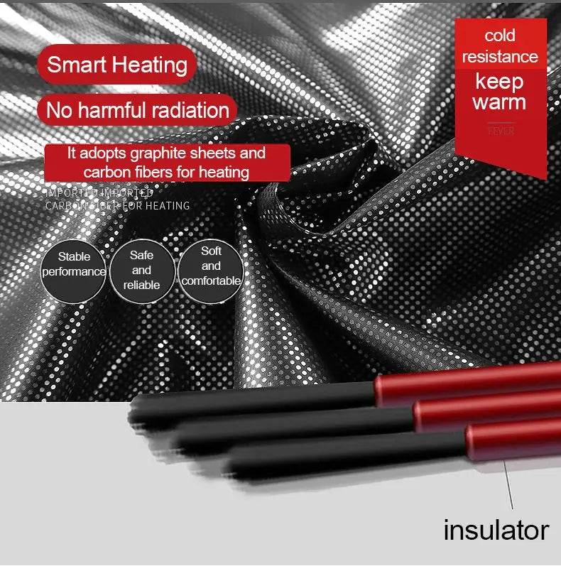 Heated Vest USB-C Electric Heated Vest Heating Jacket Winter Vests for Outdoor Motorcycle Camping Fishing Skiing Oversized 8XL