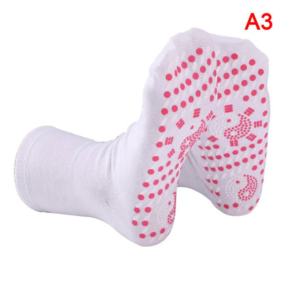 Heated Socks, Self Heating Socks For Men Women,Massage Anti-Freezing For Fishing Camping Hiking Skiing And Foot Warmer