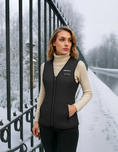 Heated Vest  for Men Women Winter thermal Inner Wear Keep Warm Electric Lightweight For Winter Outdoor Activities