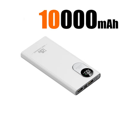 2026NEW Power Bank 500000mAh Large Capacity 120W Super Fast Charging With Portable Digital Display Supply For Various Phones