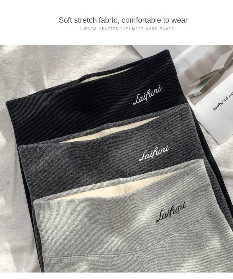 Winter Warm Leggings Women Sexy High Stretch Tight Leggings Casual High Waisted Thermal Pants Thick Leggings Sexy Girl  Fitness