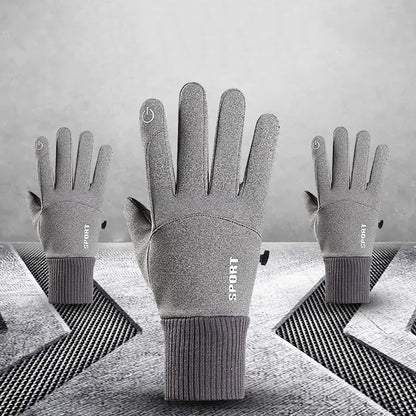 Touch Screen Waterproof Thermal Sport  Gloves Women Men Cycling Gloves ，Perfect for Running, Driving, Hiking, Walking, Working