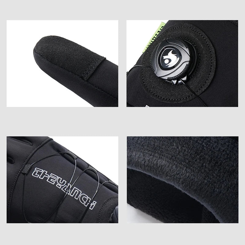 Thermal Touchscreen Winter Gloves Men Women Waterproof Windproof Thick Outdoor Sports Ski Cycling Accessories Warm Gloves