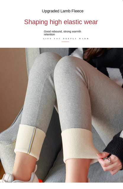 Winter Warm Leggings Women Sexy High Stretch Tight Leggings Casual High Waisted Thermal Pants Thick Leggings Sexy Girl  Fitness