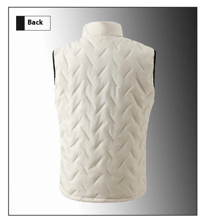2025 New Heated Vest for Men 9 Heating Zones Dual Control Electric Warming Vest USB Smart Heating Waistcoat Ladies&