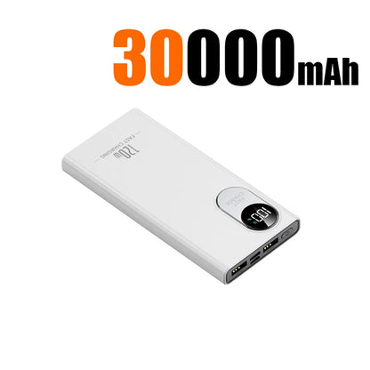 2026NEW Power Bank 500000mAh Large Capacity 120W Super Fast Charging With Portable Digital Display Supply For Various Phones