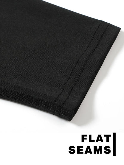 Zipper Thermal Compression Shirts for Men Winter Warm Fleece Lined Athletic Baselayer Tops for Ski Running Cycling Gym Workout