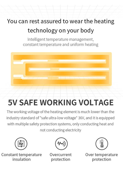 21 Heated Vest Electric Heated Jackets Men&