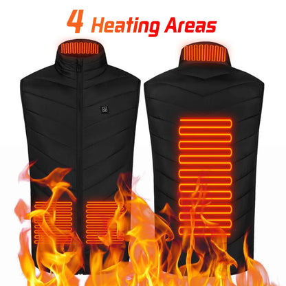 21 Heated Vest Electric Heated Jackets Men&