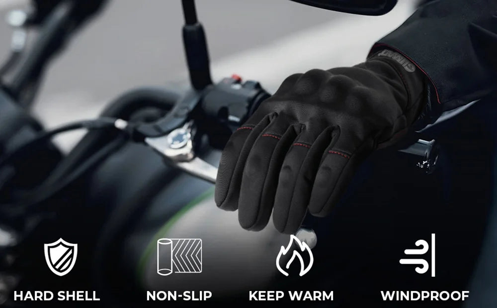 Touch Screen Winter Thermal Gloves Winter Sports Outdoor Hiking Camping Hunting Cycling Work Windproof Non-slip Protective Gear