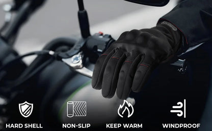 Touch Screen Winter Thermal Gloves Winter Sports Outdoor Hiking Camping Hunting Cycling Work Windproof Non-slip Protective Gear