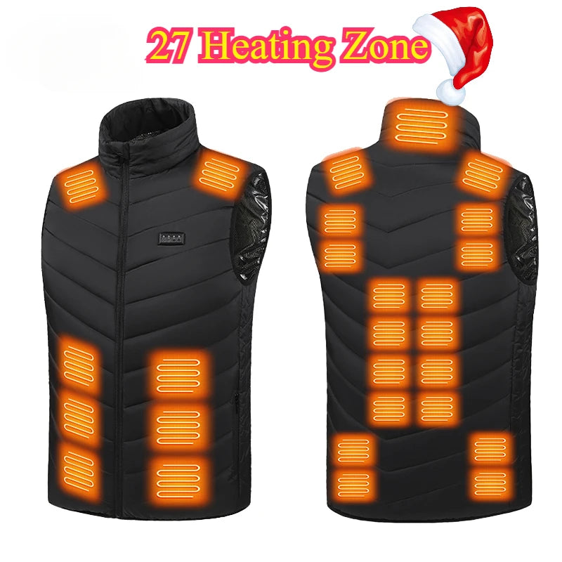 21 Heated Vest Electric Heated Jackets Men&