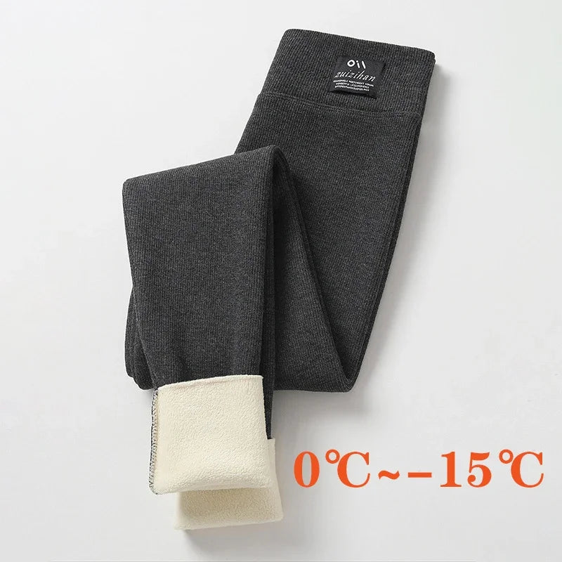 Winter Warm Leggings Women Sexy High Stretch Tight Leggings Casual High Waisted Thermal Pants Thick Leggings Sexy Girl  Fitness
