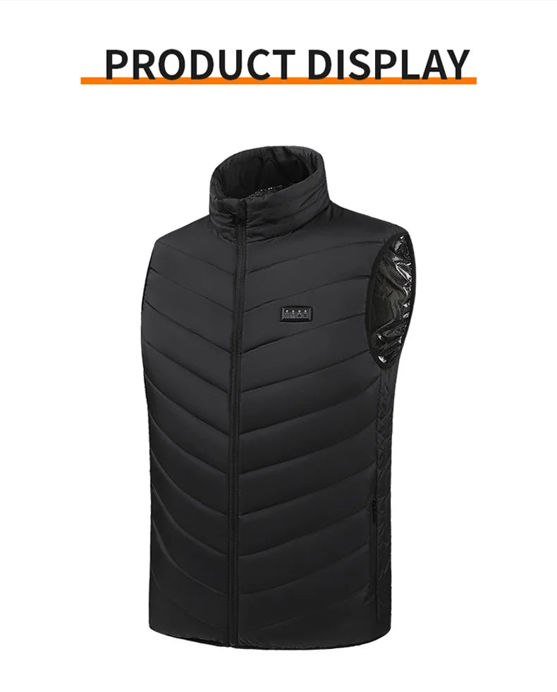21 Heated Vest Electric Heated Jackets Men&