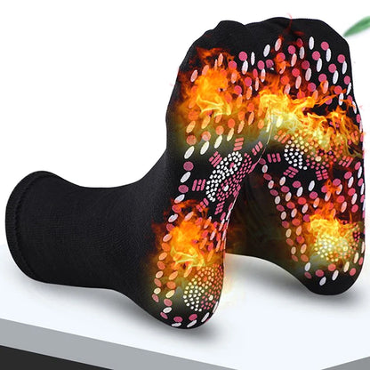 Heated Socks, Self Heating Socks For Men Women,Massage Anti-Freezing For Fishing Camping Hiking Skiing And Foot Warmer