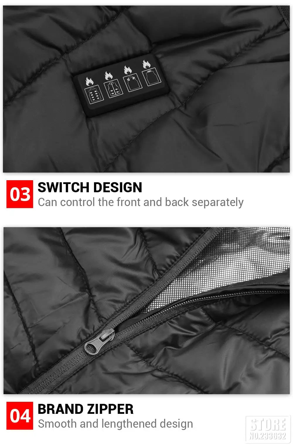 21 Heated Vest Winter Electric Heated Jackets Men Women Sportswear Heated Coat Coat Motorcycle USB Heating Jacket For Camping