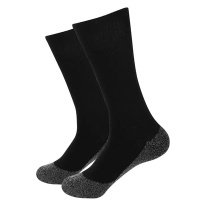 1/2Pairs Winter Self-Heating Socks for Men Women Thermal Heated Socks Elastic Anti-Slip Socks Outdoor Ski Tube Sock Foot Warmer