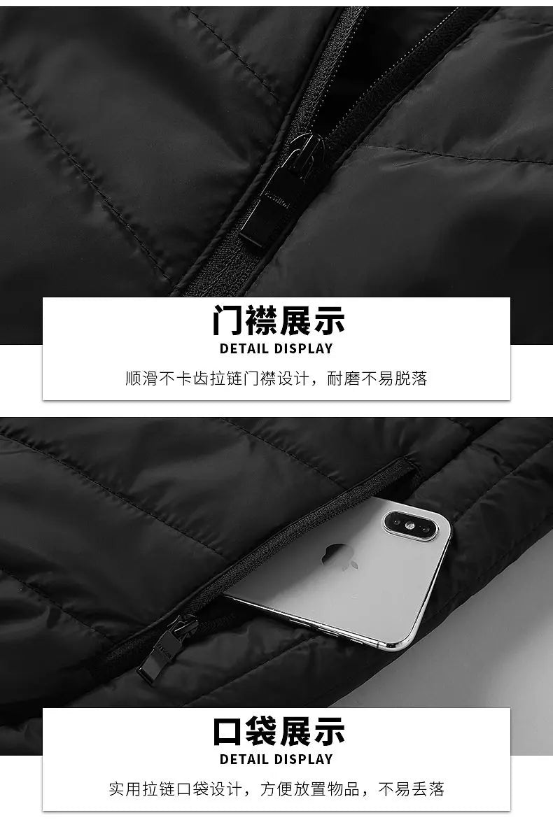 Heated Vest USB-C Electric Heated Vest Heating Jacket Winter Vests for Outdoor Motorcycle Camping Fishing Skiing Oversized 8XL