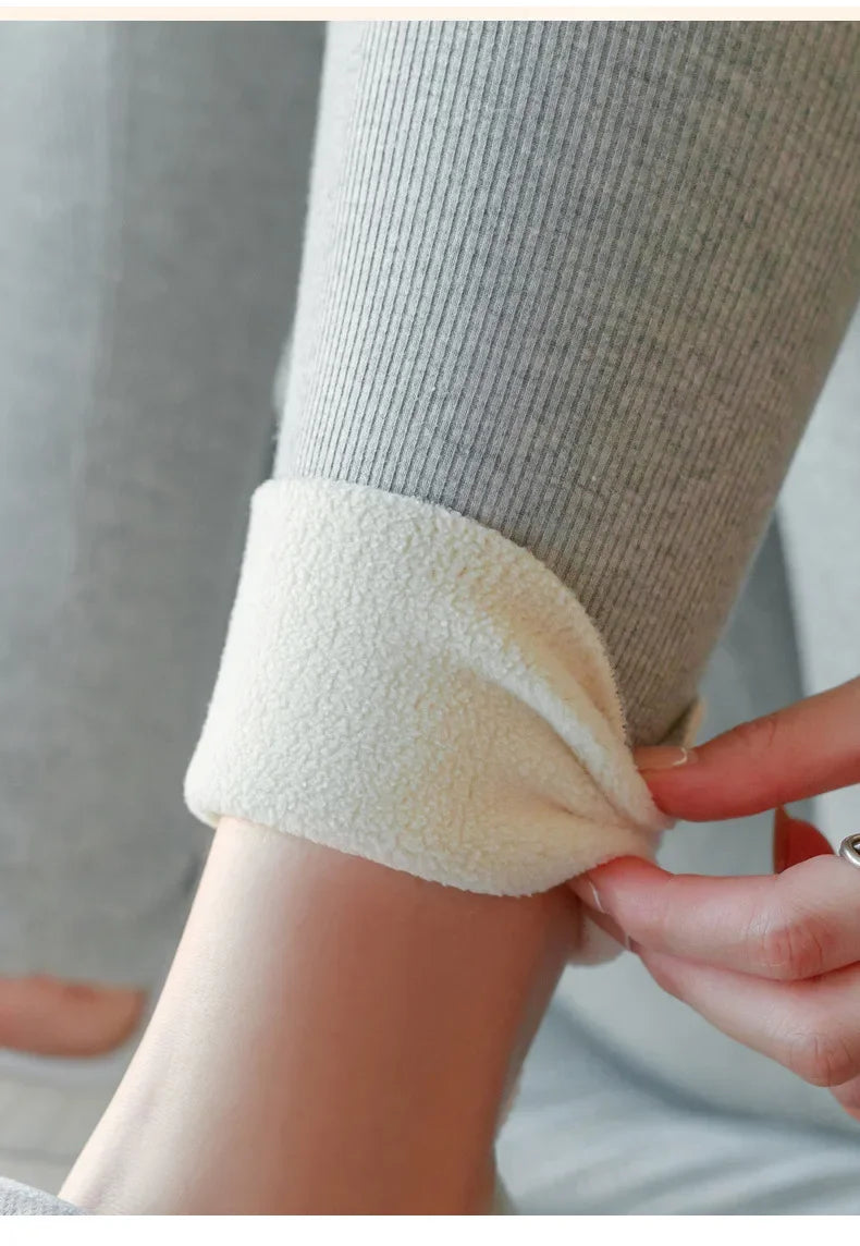 Winter Warm Leggings Women Sexy High Stretch Tight Leggings Casual High Waisted Thermal Pants Thick Leggings Sexy Girl  Fitness