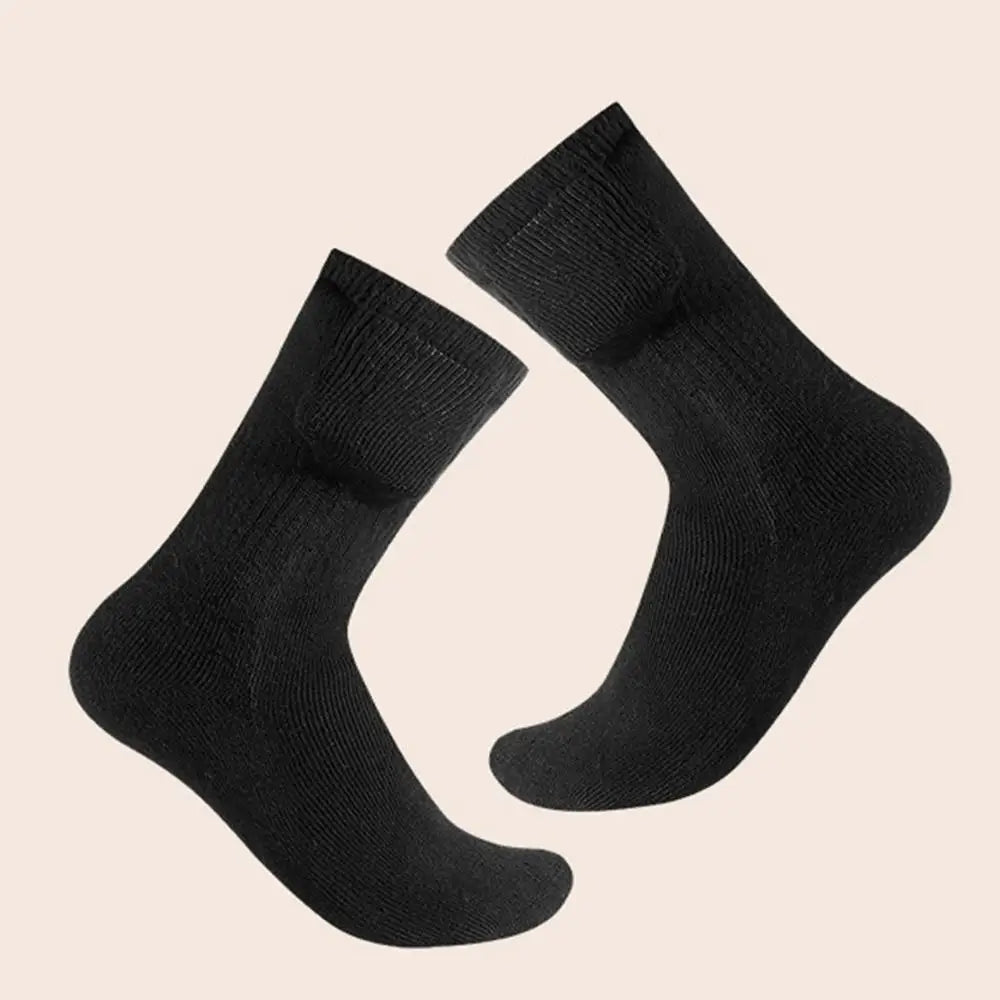 Heating Socks Rechargeable USB Electric Heated Socks Anti-Cold Unisex Thermal Heated Foot Warmer Outdoor Camping Ski Sports
