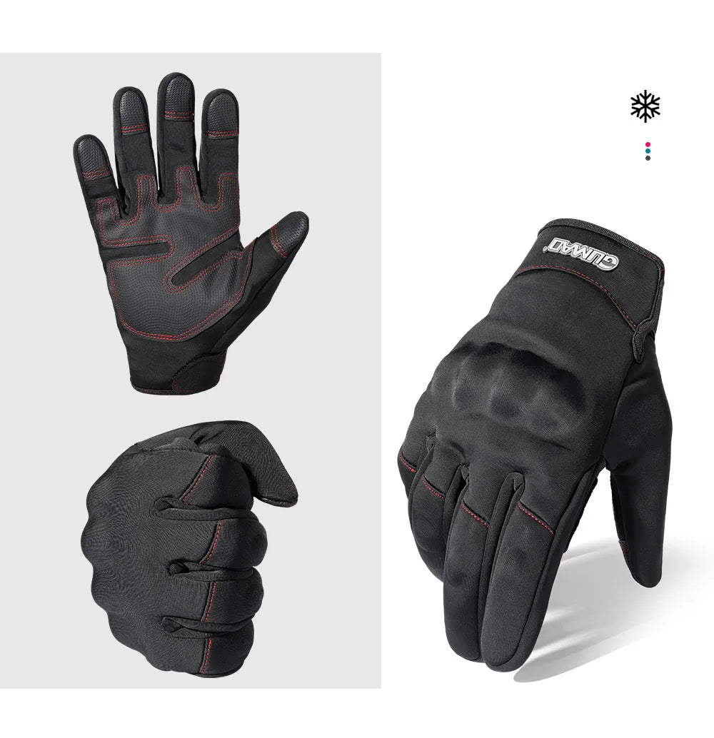 Touch Screen Winter Thermal Gloves Winter Sports Outdoor Hiking Camping Hunting Cycling Work Windproof Non-slip Protective Gear
