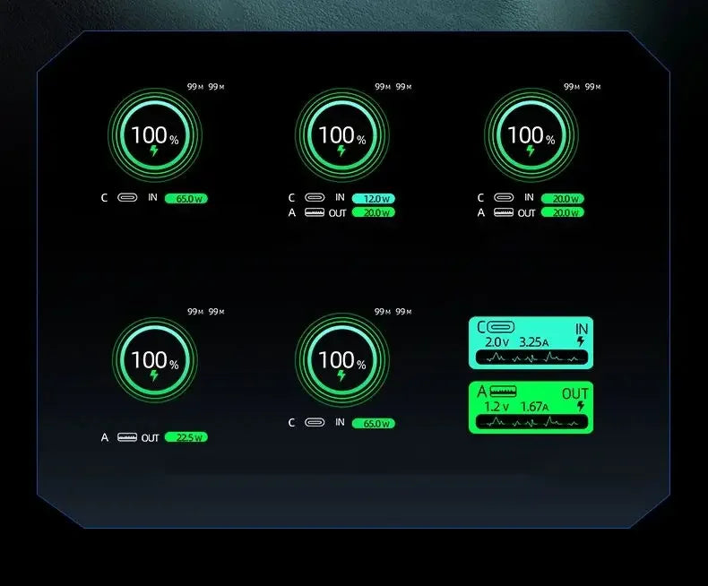 Large Capacity 100W Power Bank Portable 27000mAh Fast Charger External Spare Battery Powerful Powerbank For laptop iPhone Xiaomi